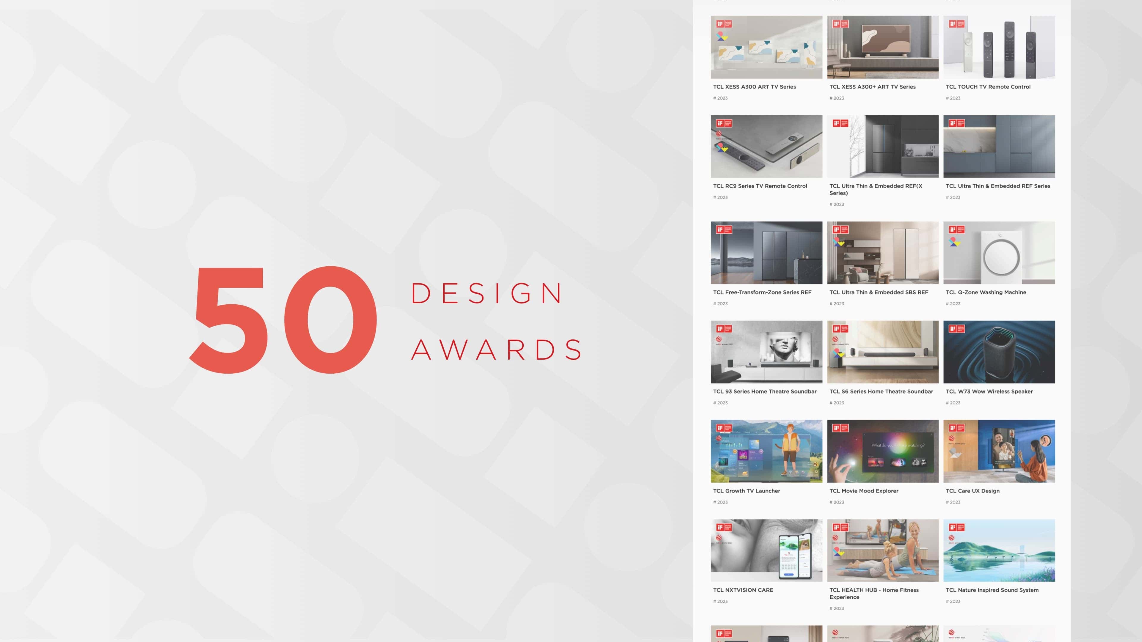 50个获奖产品 - 2023年